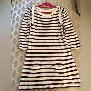 Striped Long Sleeve Dress